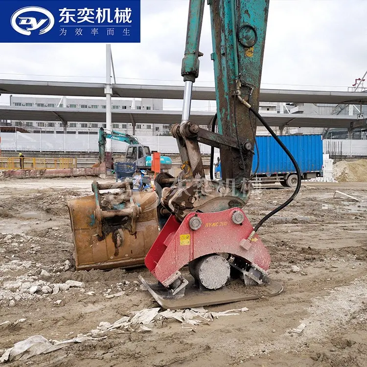 装载机冲击压路机正确的施工方式-装载机冲击压路机路基碾压施工(图1)